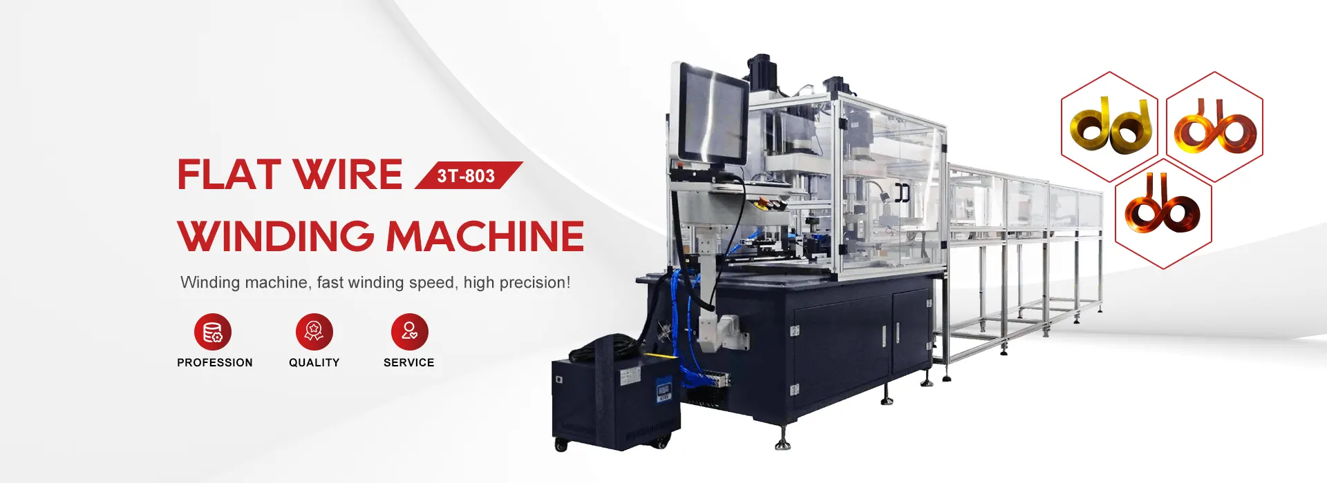 Mașină de bobinat verticală cu bobină plată din China